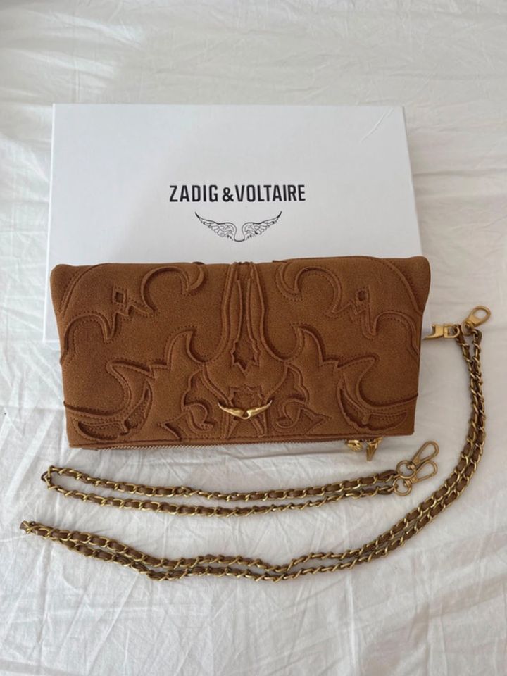 Cartera de cuero Zadig & Voltaire